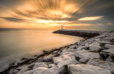 Scituate Lighthouse - Scituate, MA - Long Exposure Sunrise