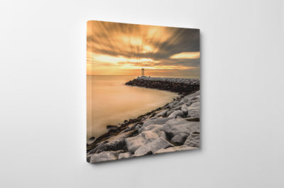 scituate_lighthouse_sunrise_over_cliff_rocks_canvas_preview_1x1