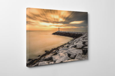 scituate_lighthouse_sunset_over_cliff_rocks_canvas_preview_3d